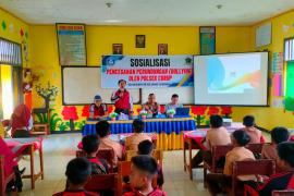 Kapolsek Curup Sosialisasi Anti Bullying dan Anti Narkoba di SDN 98 