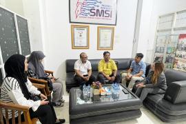 Sinergi Deradikalisasi, Plt Kasatgaswil Bengkulu Densus 88 Kunjungi Kantor  SMSI