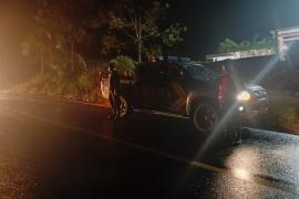 Berikan Pengamanan kepada Maysarakat Penggunaan Jalan Jalur Lintas Curup-Lubuklinggau, Polres Rejang Lebong Tingkatkan Patroli 