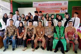 Polsek Lais Hadiri Pelantikan Anggota PTPS Kecamatan Air Padang