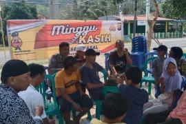 Minggu Kasih, Polsek Nasal Sampaikan Imbauan Kamtibmas kepada Warga Desa Batu Lungun 