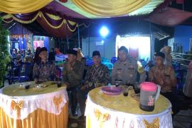 Warga Adakan Acara Hiburan Malam Pesta Pernikahan, Personel Polsek Kaur Utara Sampaikan Imbauan 