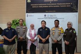 Kapolres BS Hadiri Penganugerahan Treasury Awards dan Penandatanganan Dukungan Pembangunan ZI Menuju WBK/WBBM 
