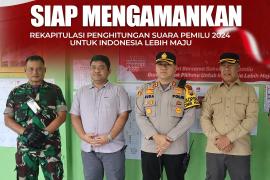 Kapolres Rejang Lebong Imbau Masyarakat Jaga Stabilitas Keamanan Selama Rekapitulasi Surat Suara Nasional