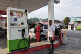 Sat Intelkam Polres Rejang Lebong Monitoring Ketersedian BBM Subsidi di Wilkum 