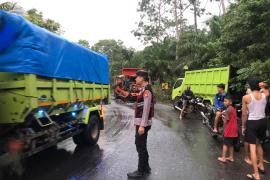 Dalam Sehari Terjadi 2 Kali Laka Lantas Di Wilayah Hukum Polsek Batiknau