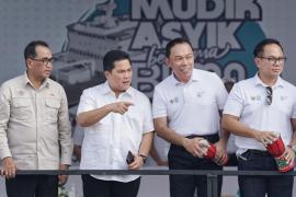 Erick Thohir Berangkatkan Hampir 100 Ribu Peserta Mudik Gratis BUMN