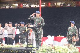 Kapolda Bengkulu Pimpin Upacara Pelepasan Personel Ops Amole