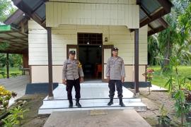 Polsek Maje Pengamanan Ibadah Umat Kristiani di Gereja Seputaran Wilkum 