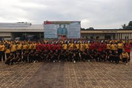 Wakapolda Bengkulu Melepas Tim Tribrata Rafflesia FC Menuju Putaran Nasional Liga 3