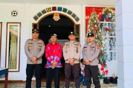 Kapolsek Giri Mulya Pimpin Pengamanan Ibadah Umat Nasrani Peringati Kenaikan Isa Al Masih 