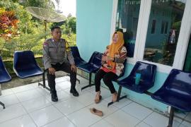 Jalin Sinergitas, Bhabinkamtibmas Sambangi Puskesmas Masat   