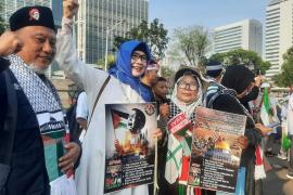 Aspirasi Emak-Emak Indonesia Dukung Aksi di Kedubes Amerika Serikat dan Rumah Dubes Mesir di Jakarta