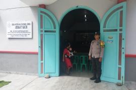 Pengamanan Ibadah Umat Kristiani di Gereja, Polsek Maje Laksanakan Patroli 