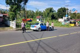 Antisipasi Tindak Pidana, Polsek Curup Rutinkan Patroli Sekaligus Sambangi Warga