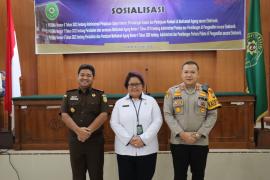 Kapolres Rejang Lebong Hadiri Sosialisasi PerMA oleh Pengadilan Negeri Curup 
