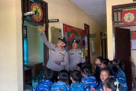 Lebih dekat dengan masyarakat, Polsek Giri Mulya Terima Kunjungan dari TK PAUD Permata Hati Desa Limas Jaya