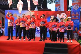 Polri Gelar Fun Walk Sambut HUT Bhayangkara ke-78