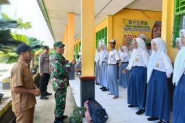 Bersinergi TNI-POLRI Seleksi Ketat Calon Anggota Paskibra Tingkat Kecamatan