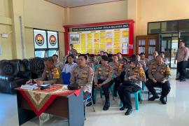 Polres Rejang Lebong, Ikuti Zoom Meeting  Latpraops Cooling System Nala 2024 dalam Rangka Cipta Kondisi Menjelang Pilkada 2024