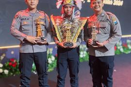 Polres Rejang Lebong Raih Juara Video TIKTOK TNI Polri pada Malam Apresiasi Kreasi ,Setapak Perubahan Polri