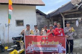 Sampaikan Pesan Jaga Kamtibmas, Polsek Sindang Dataran Jumat Curhat Bersama Warga 