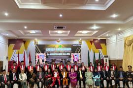 Kapolda Bengkulu Hadiri Wisuda Purnabakti Ketua Pengadilan Tinggi Bengkulu