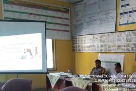 Polsek Sukaraja Hadiri Penyuluhan Kader PKK di Desa Sidosari Kecamatan Sukaraja