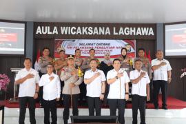 Divisi Hukum Mabes Polri Lakukan Kajian HAM di Polres Rejang Lebong 