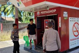 Patroli Rutin, Polsek Nasal Sambangi Objek Vital dan Tempat Rawan, Sampaikan Imbauan Kamtibmas di Seputaran Wilkum 