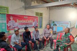 Polsek Sindang Kelingi Gelar Jumat Curhat Sampaikan Imbauan Jaga Keamanan 