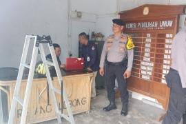 Jaga Kamtibmas Tetap Aman, Personel Polres Rejang Lebong Pam KPU Dan Bawaslu