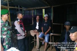 Cooling Sistem Pemilukada 2024, Polsek Sukaraja Gelar Patroli Gabungan Bersama Koramil Air Periukan