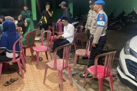 Polsek Talo Amankan Kampanye Tatap Muka Calon Bupati Seluma di Wilayah Dapil II