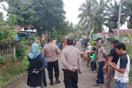 Personil OMP Polsek Sukaraja melaksanakan Pengamanan kegiatan Kampanye pasangan Calon Bupati dan Wakil Bupati No urut 01