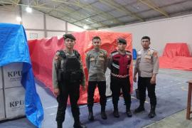 Pilkada Serentak 2024, Personel Polres Rejang Lebong Pam KPU, Bawaslu Dan Gudang Logistik