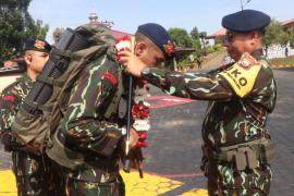 Upacara Penerimaan Satgas Operasi Amole I 2024, Kapolda Bengkulu Berikan Apresiasi Personil Brimob