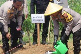 Dukung Program Swasembada Pangan, Kapolda Bengkulu Launching Gugus Tugas Polri Dukung Ketahanan Pangan