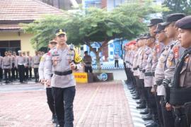 Polres Rejang Lebong Gelar Apel Kesiapan dalam Rangka Pengamanan Pemungutan Suara Pilkada 2024 