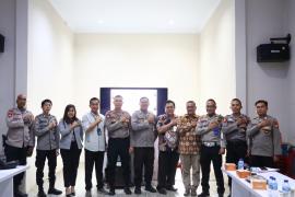 Polres Lebong Gelar Rapat Eksternal Pembahasan Pengamanan Bank BRI dan BPD Muara Aman Tahun 2025