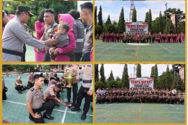 Korps Rapot Kenaikan Pangkat Polres Bengkulu Utara Berjalan Khidmat