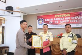 Polres Lebong Gelar Peringatan dan Syukuran HUT Satpam ke-44
