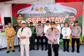 Gerakan 1 Juta Hektare Jagung: Sinergi Polri dan Kementrian Pertanian Wujudkan Swasembada Pangan 2025