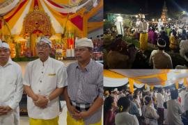 Umat Hindu di Bengkulu Rayakan Siwaratri dan Pentas Seni di Pura Santhi Muara Dipa