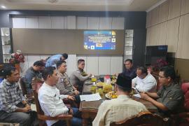 Bersama Stake Holder, Polres Lebong Gelar Rapat Rencana Pengalihan Lalu Lintas Angkutan Barang PT JR