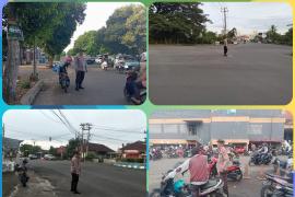Polsek Ratu Samban Gelar Gatur Pagi, Pastikan Kelancaran Lalu Lintas di Bengkulu