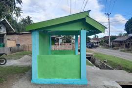 Poskamling Selesai Dibangun Oleh Satgas TMMD Ke-124 Kodim 0408/BS