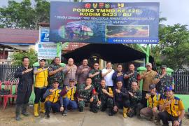 Tim Wasev MABESAD Tinjau TMMD di Batu Raja R 