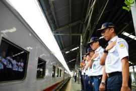 KAI Divre IV Tanjung Karang Pasang Sensor Pemantau di Jalur Rawan