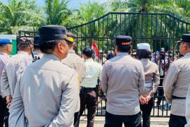 Aksi UNRAS Kawal Praperadilan Kasus Kekerasan Seksual Anak, Polres Kaur Pastikan Pengamanan Kondusif